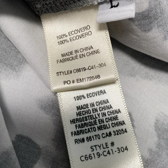 Anthropologie Animal Print Long Sleeve Midi Dress by Cloth and Stone - Picture 14 of 14